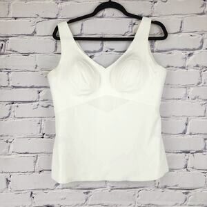 Honeylove LiftWear Tank Womens 2X Wide Strap Top Control Smooths  Shape wear